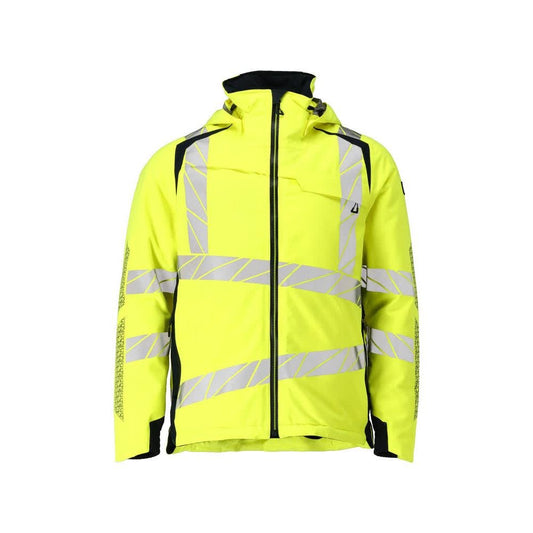 Talvitakki CLIMASCOT®, kevyt talvitakki, hi-vis keltainen/musta-sininen