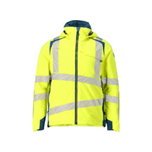 Talvitakki CLIMASCOT®, kevyt talvitakki, hi-vis keltainen/tumma petroleumi