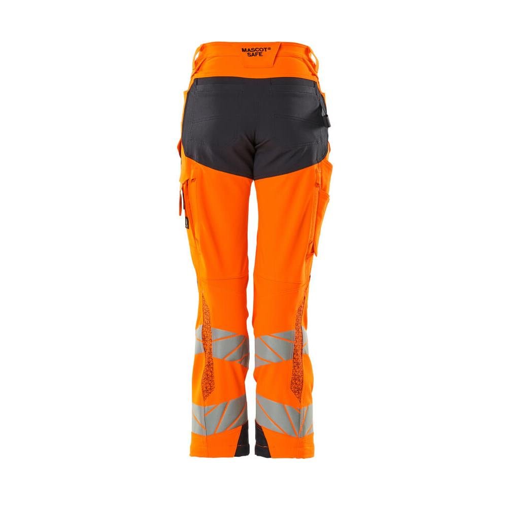 Housut, naiset, DIAMOND, polvitaskut, stretch housut