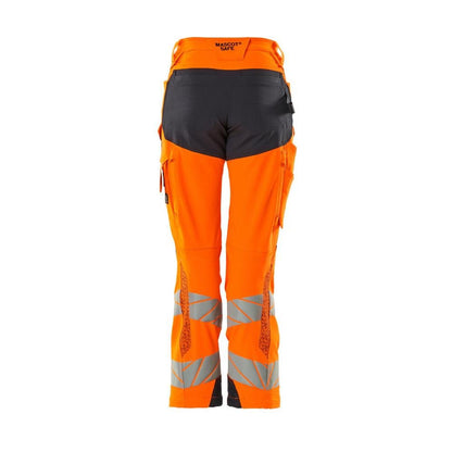 Housut, naiset, DIAMOND, polvitaskut, stretch housut