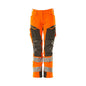 Housut, naiset, DIAMOND, polvitaskut, stretch housut