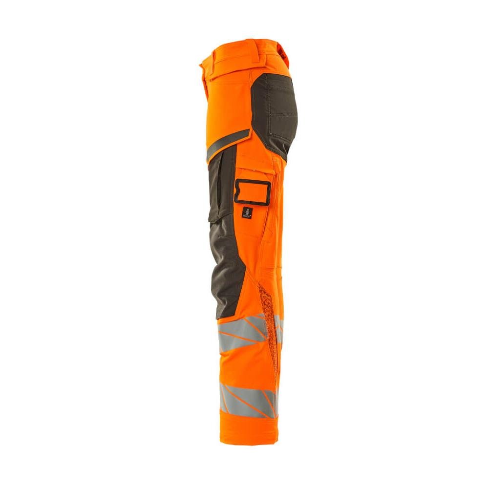 Housut, naiset, DIAMOND, polvitaskut, stretch housut