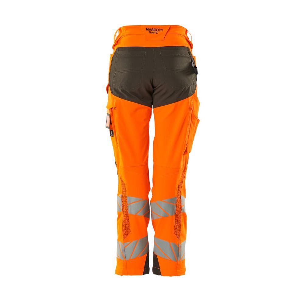 Housut, naiset, DIAMOND, polvitaskut, stretch housut