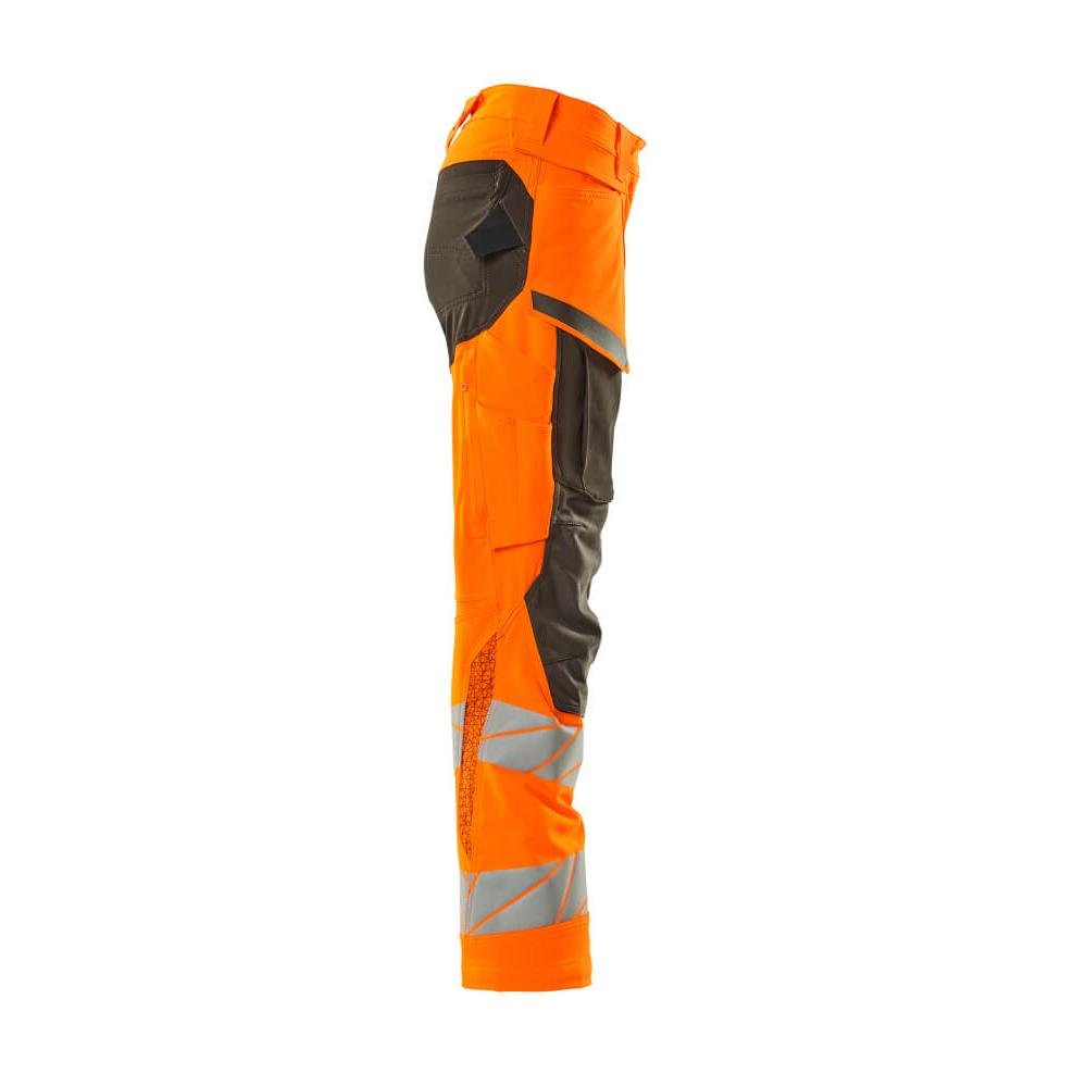 Housut, naiset, DIAMOND, polvitaskut, stretch housut