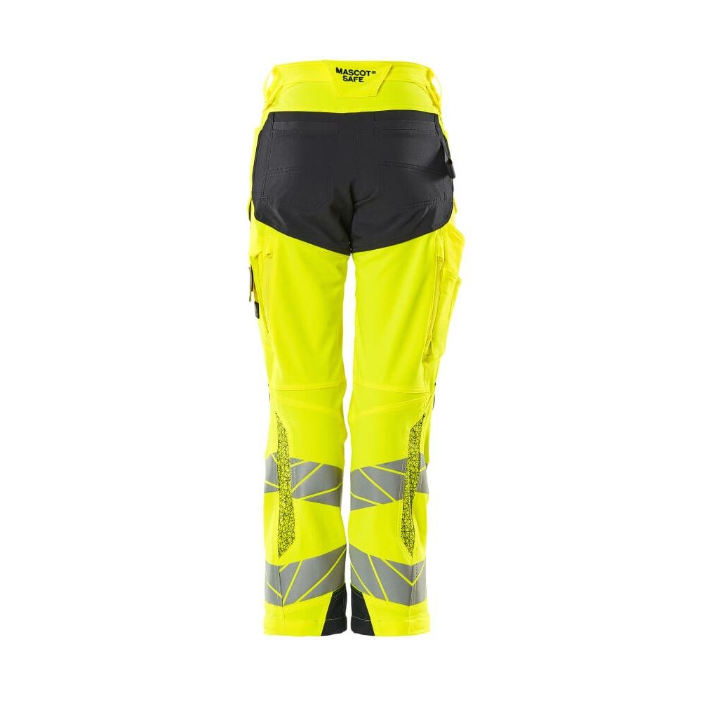 Housut, naiset, DIAMOND, polvitaskut, stretch housut