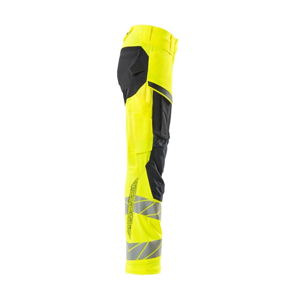 Housut, naiset, DIAMOND, polvitaskut, stretch housut