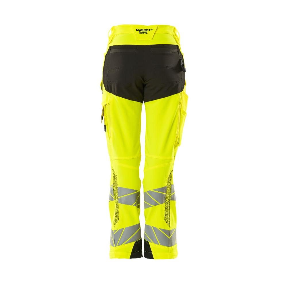 Housut, naiset, DIAMOND, polvitaskut, stretch housut