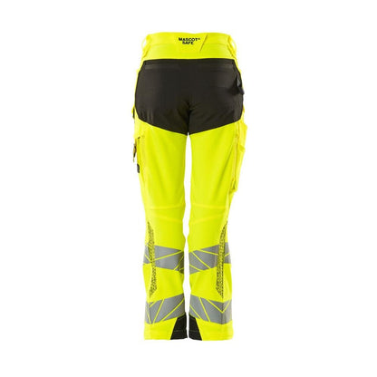 Housut, naiset, DIAMOND, polvitaskut, stretch housut