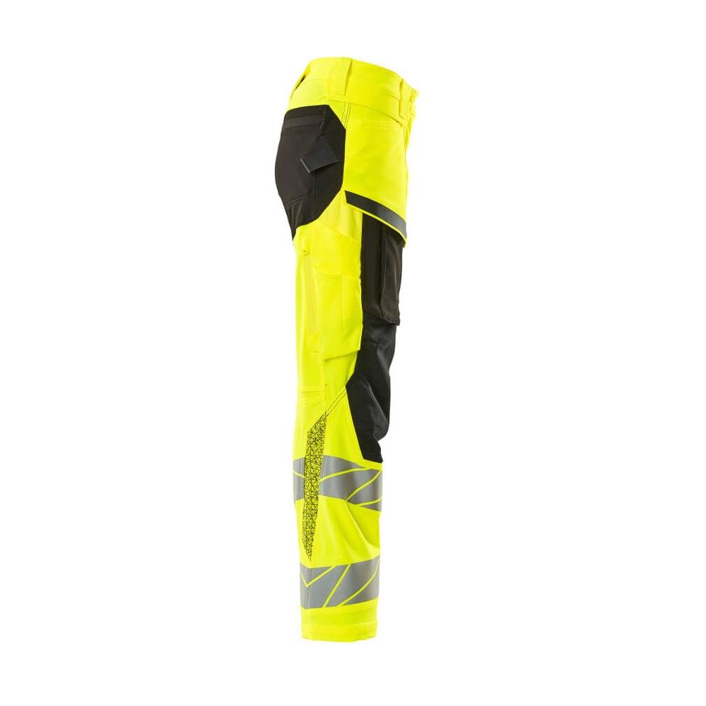 Housut, naiset, DIAMOND, polvitaskut, stretch housut