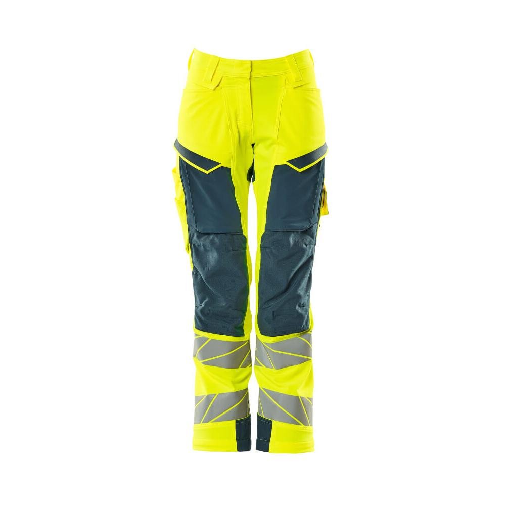 Housut, naiset, DIAMOND, polvitaskut, stretch housut