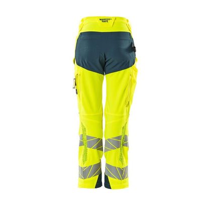 Housut, naiset, DIAMOND, polvitaskut, stretch housut