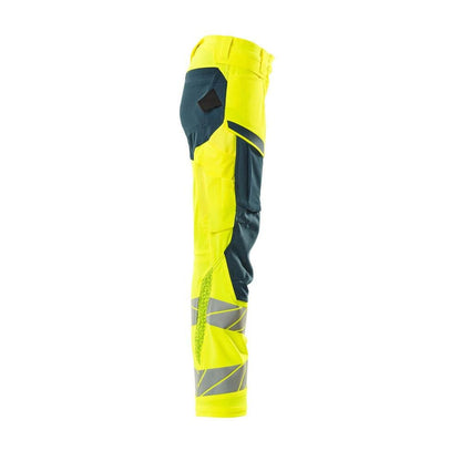 Housut, naiset, DIAMOND, polvitaskut, stretch housut