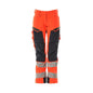 Housut, naiset, DIAMOND, polvitaskut, stretch housut