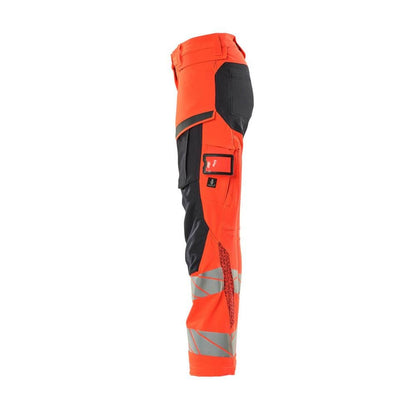 Housut, naiset, DIAMOND, polvitaskut, stretch housut