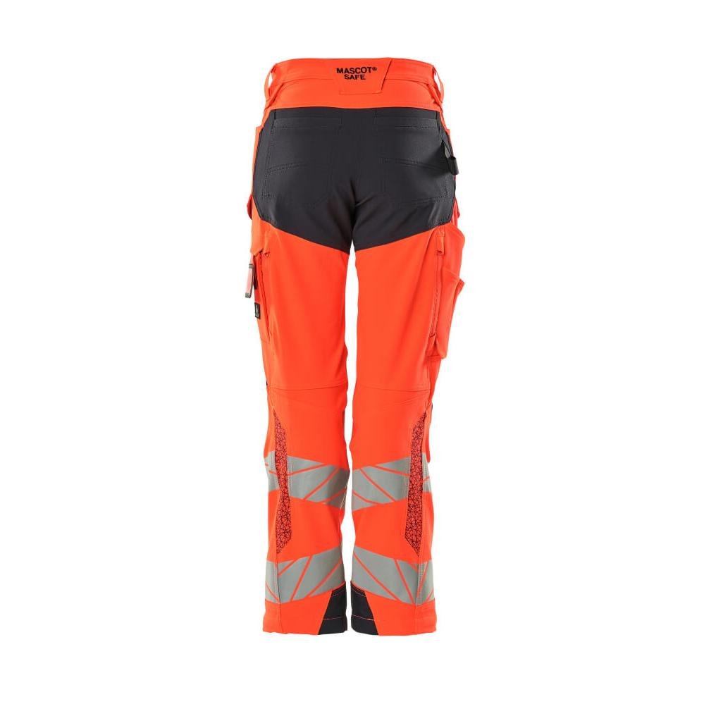 Housut, naiset, DIAMOND, polvitaskut, stretch housut