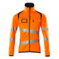 Fleece-villapaita vetoketjulla mikrofleece-takki