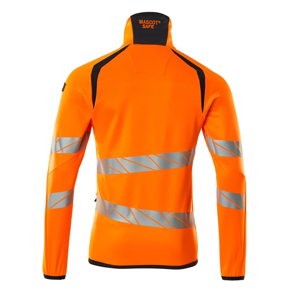 Fleece-villapaita vetoketjulla mikrofleece-takki