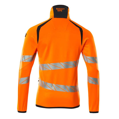 Fleece-villapaita vetoketjulla mikrofleece-takki