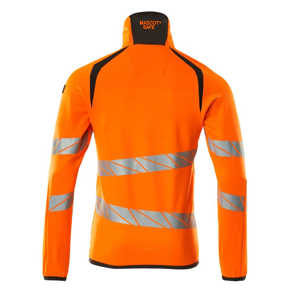 Fleece-villapaita vetoketjulla mikrofleece-takki