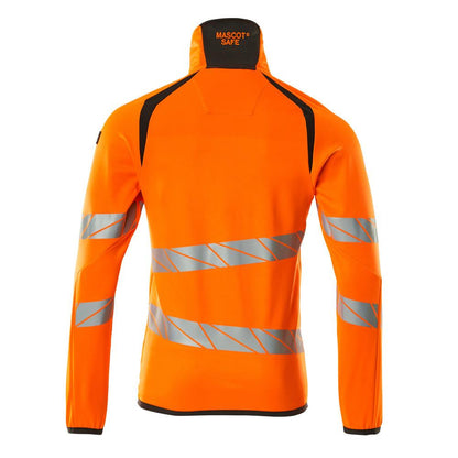 Fleece-villapaita vetoketjulla mikrofleece-takki