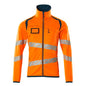 Fleece-villapaita vetoketjulla mikrofleece-takki