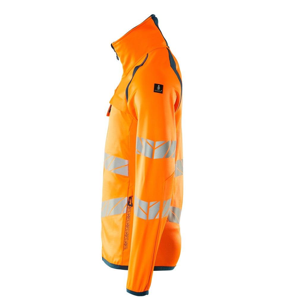 Fleece-villapaita vetoketjulla mikrofleece-takki