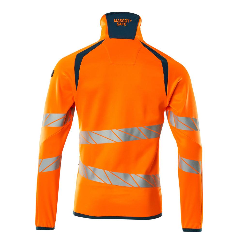 Fleece-villapaita vetoketjulla mikrofleece-takki