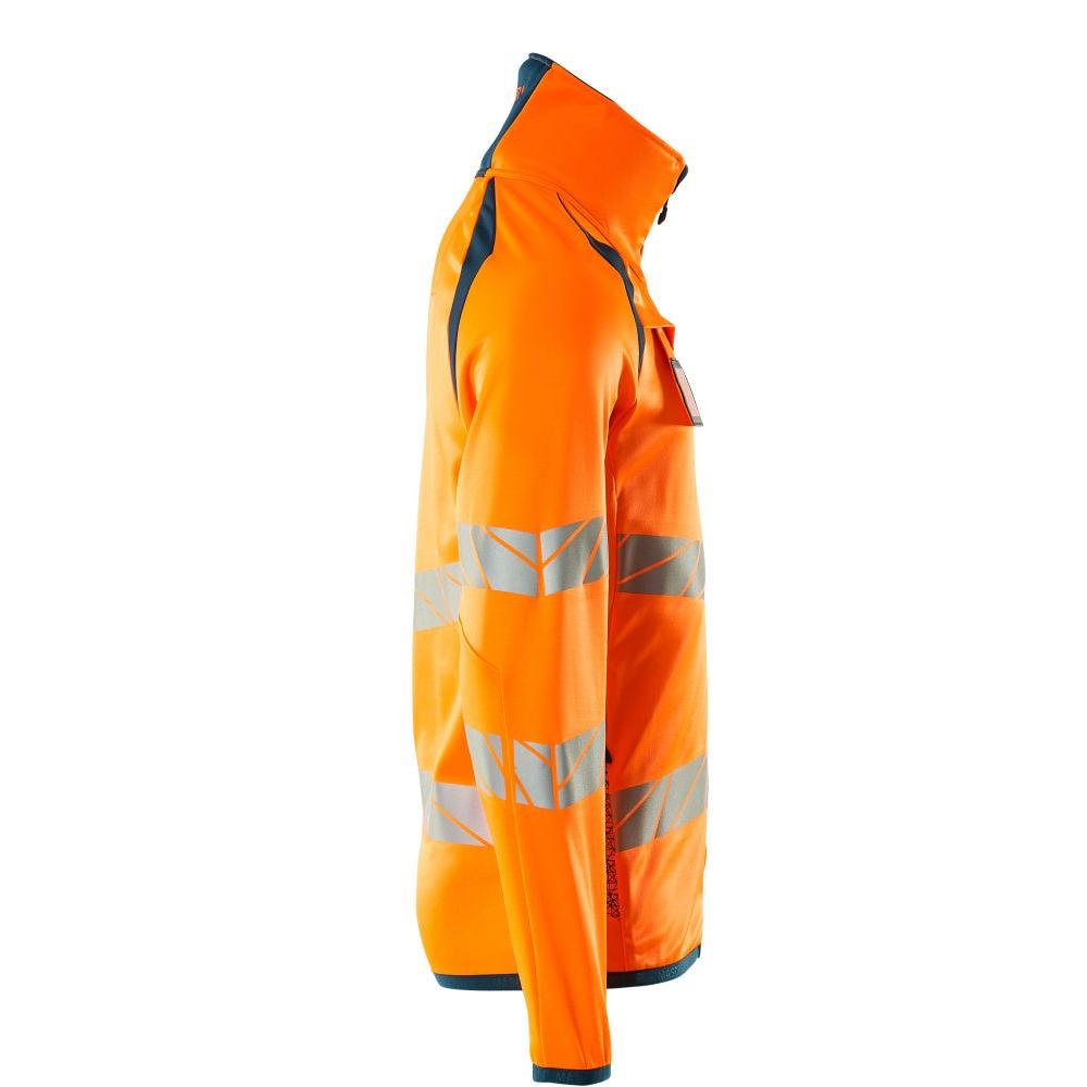 Fleece-villapaita vetoketjulla mikrofleece-takki