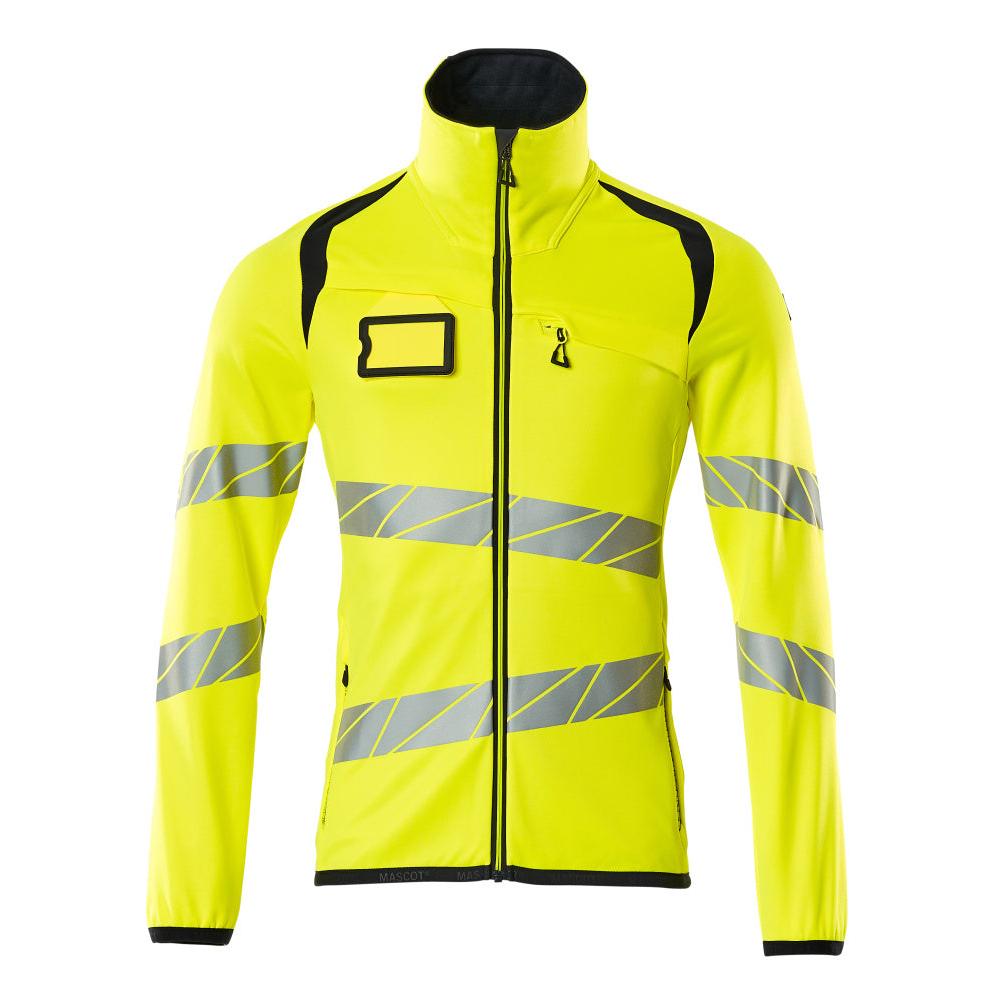 Fleece-villapaita vetoketjulla mikrofleece-takki