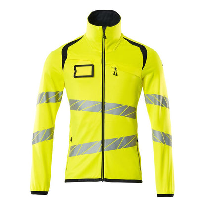 Fleece-villapaita vetoketjulla mikrofleece-takki