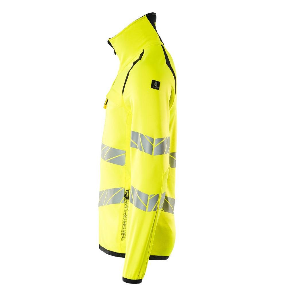 Fleece-villapaita vetoketjulla mikrofleece-takki