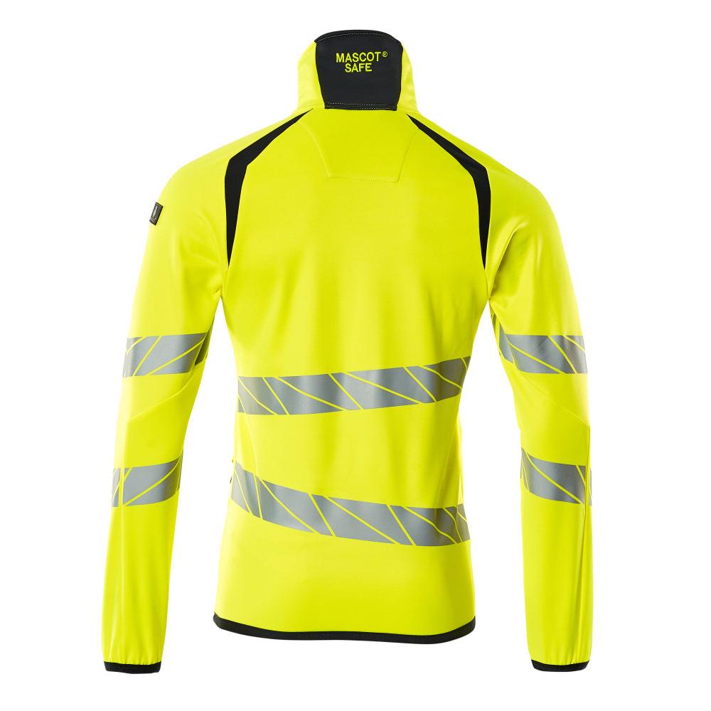 Fleece-villapaita vetoketjulla mikrofleece-takki