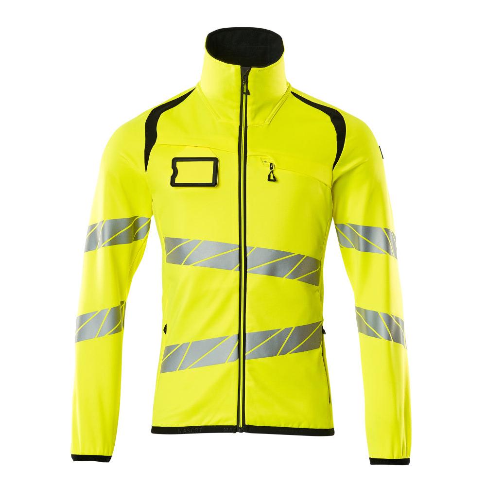 Fleece-villapaita vetoketjulla mikrofleece-takki