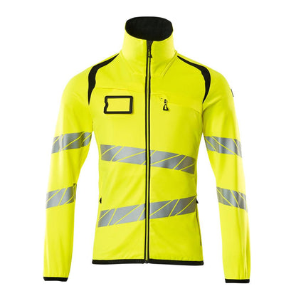 Fleece-villapaita vetoketjulla mikrofleece-takki