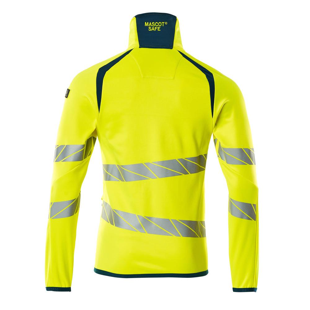 Fleece-villapaita vetoketjulla mikrofleece-takki