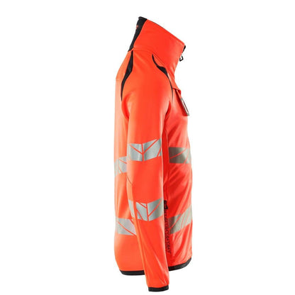Fleece-villapaita vetoketjulla mikrofleece-takki