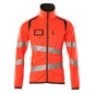 Fleece-villapaita vetoketjulla mikrofleece-takki