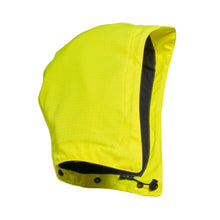 Huppu suojakypärään, säädettävä Hupun koko ONE, hi-vis keltainen | Pakkaus (1 kpl)
