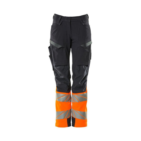 Housut, naiset, DIAMOND, polvitaskut, stretch housut
