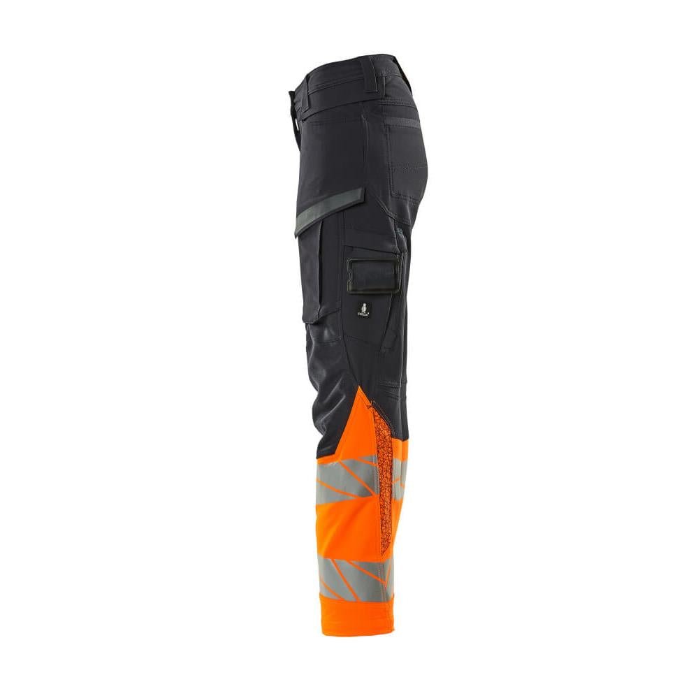 Housut, naiset, DIAMOND, polvitaskut, stretch housut