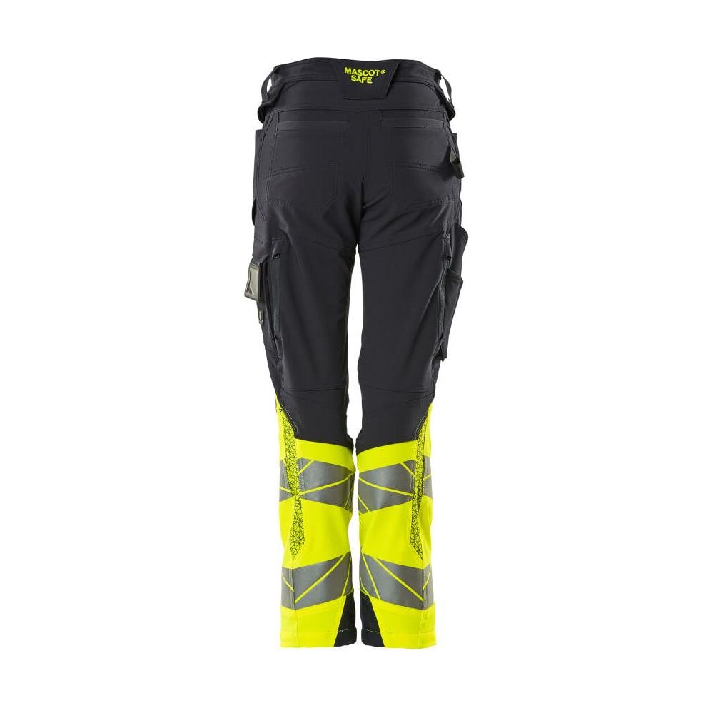 Housut, naiset, DIAMOND, polvitaskut, stretch housut