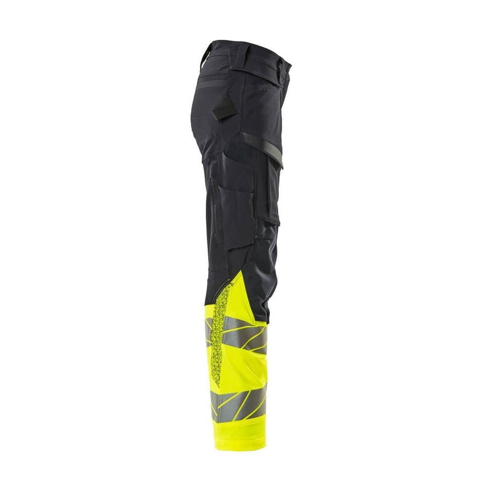 Housut, naiset, DIAMOND, polvitaskut, stretch housut