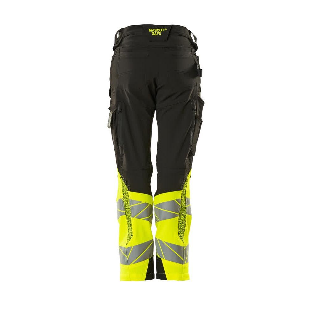 Housut, naiset, DIAMOND, polvitaskut, stretch housut