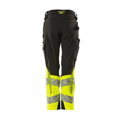 Housut, naiset, DIAMOND, polvitaskut, stretch housut