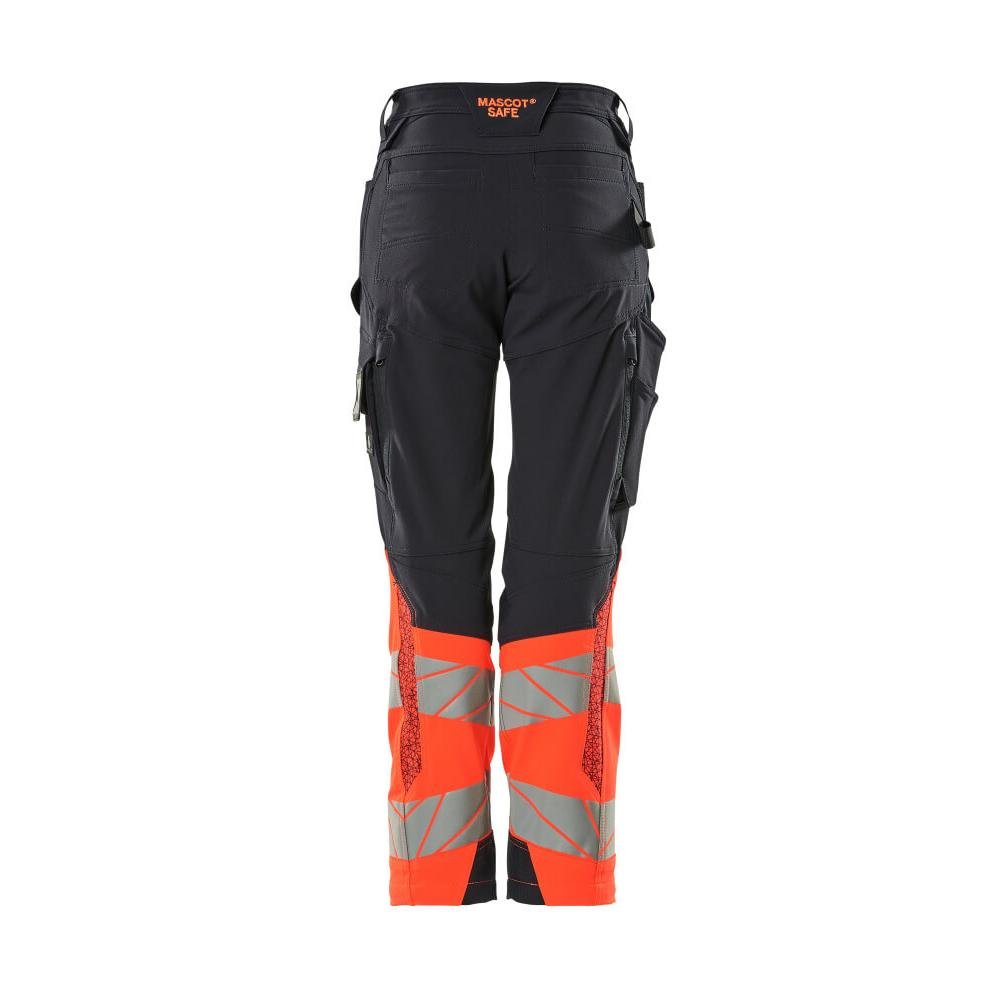 Housut, naiset, DIAMOND, polvitaskut, stretch housut