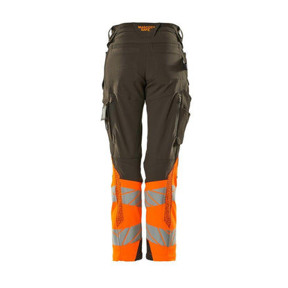 Housut, naiset, DIAMOND, polvitaskut, stretch housut