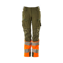Housut, naiset, DIAMOND, polvitaskut, stretch housut