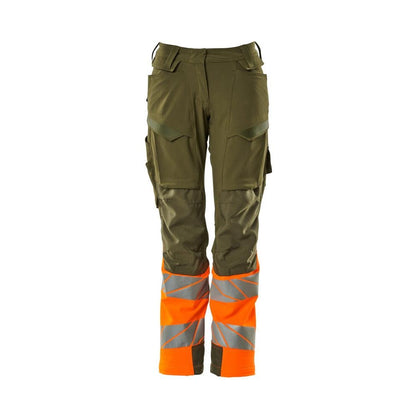 Housut, naiset, DIAMOND, polvitaskut, stretch housut