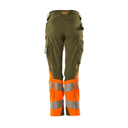 Housut, naiset, DIAMOND, polvitaskut, stretch housut