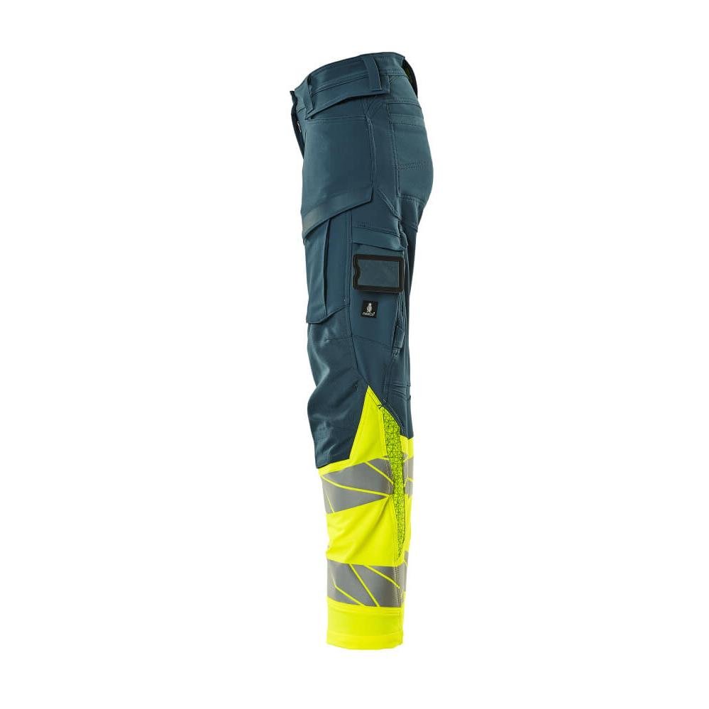 Housut, naiset, DIAMOND, polvitaskut, stretch housut